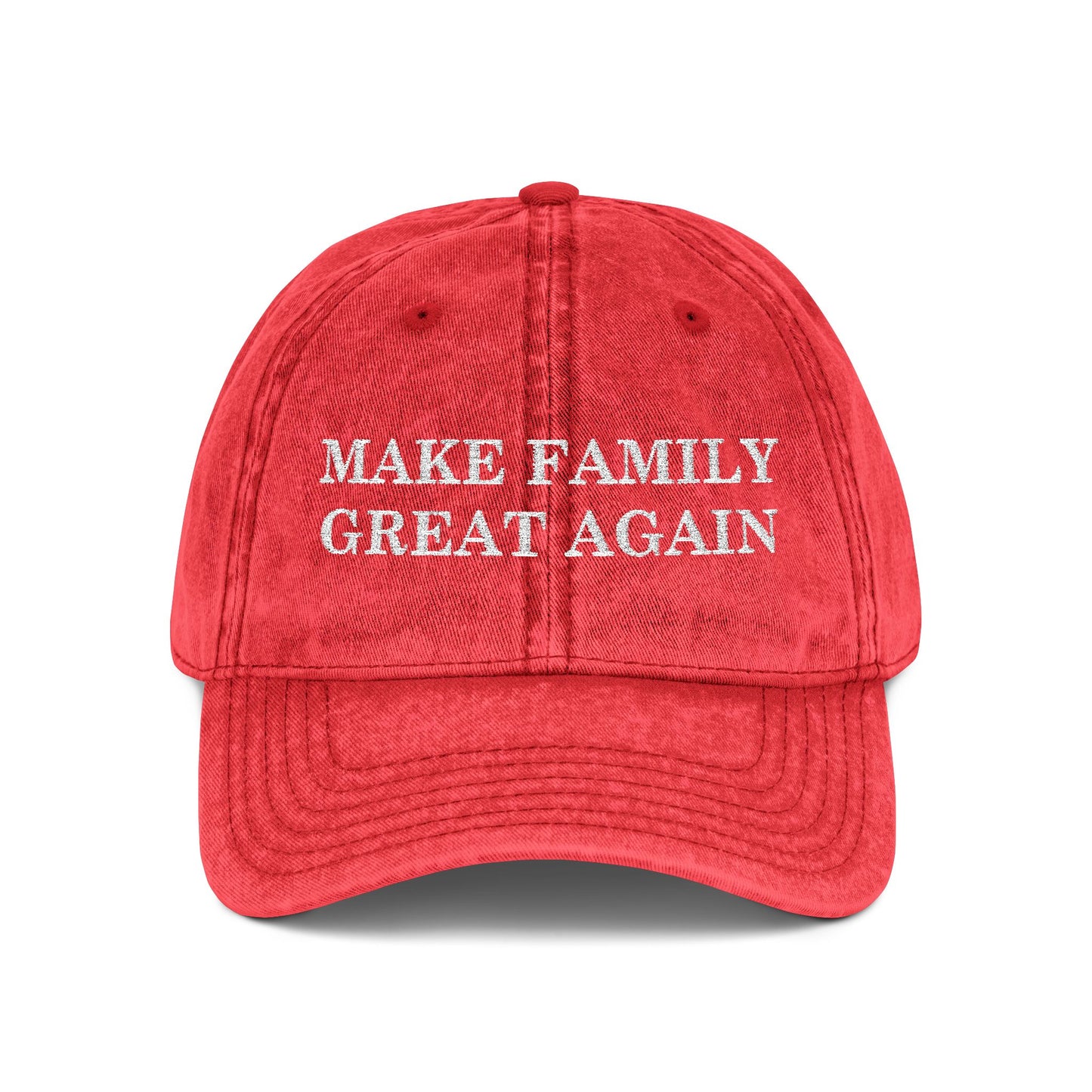 Make Family Great Again | Vintage Embroidered Cap